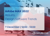 ვებინარი: «Adobe MAX 2022: Results. Design Software Trends» 